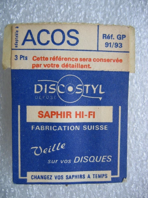 Saphir pour PATHE MARCONI RC 6 (Zafira 6303