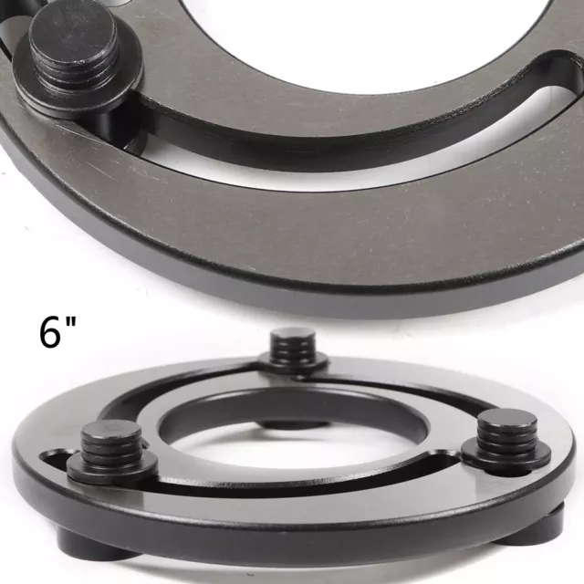 6 inch Jaw Boring Ring Steel CNC Lathe Chuck Soft Top Jaws Repair Claw Device