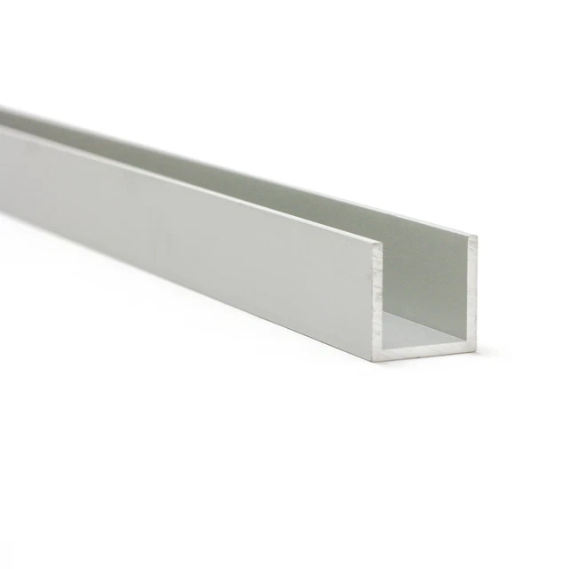 Produktbild von Thyssenkrupp U-Profil Aus Aluminium 23x23x23x1,5 Mm – 1000 Mm Länge, EN AW-6060, Gepresst