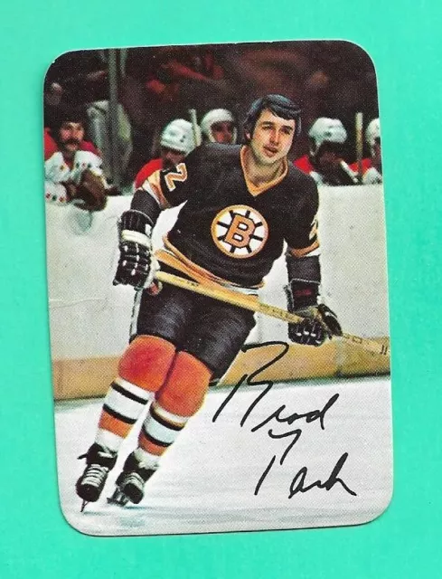 (1) Brad Park 1977-78 O-Pee-Chee Glossy  # 13 Bruins  Insert Card  (G0477)