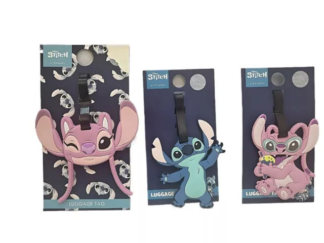 Lilo & Stitch Luggage Tag Suitcases Bag Baggage Travel Tags Identifiers Gift