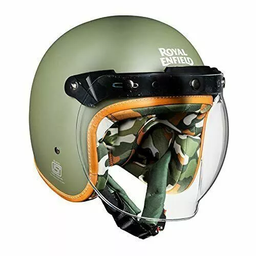 Casque à imprimé camouflage Royal Enfield Classic