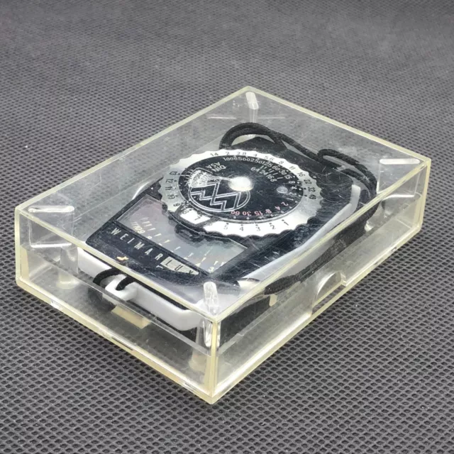 Weimar LUX NOVA Exposure Meter Light Meter DIN ASA Selenium. Working