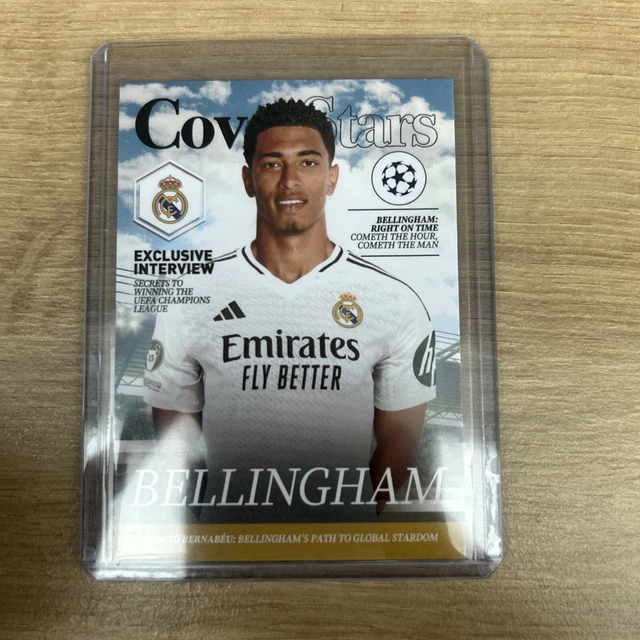 25シリ】 ベリンガム 直筆サイン 丸っこい 2024 Topps UCC