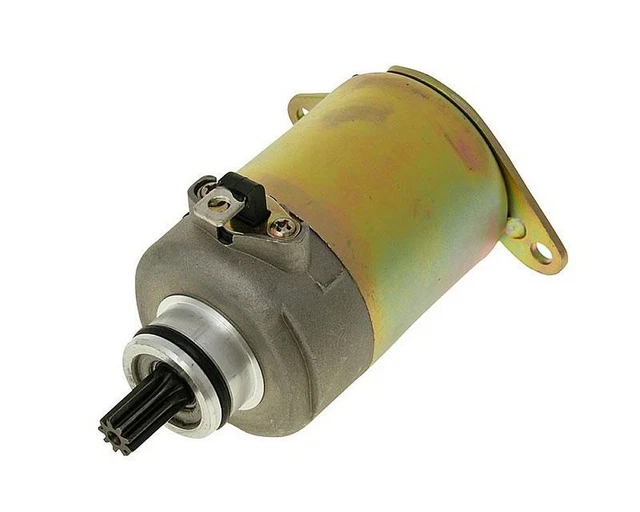 Démarreur Électrique 9 Dents Compatible Yamaha E40X 40CV Enduro 2 Temps - Démarrage Ultra-Rapide 12V CCW - Réf. 66T-81800-03 / 02 / 00