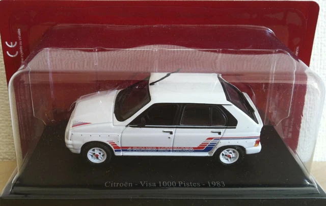 Citroën - Visa 1000 Pistes - 1983 - 1/43 sous Blister - Éditions Atlas