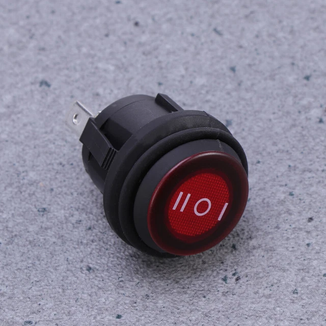 2pcs Rocker Toggle Wasserdicht AUF/OFF SPDT Schalter Rocker Swtich Für Boot