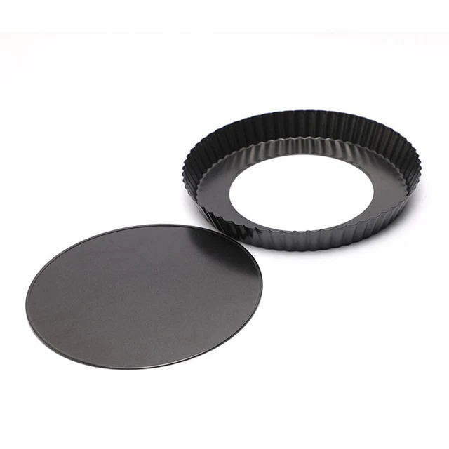 Stampo per torta lamiera rivestimento antiaderente cottura nero 1 pezzo stampi da forno