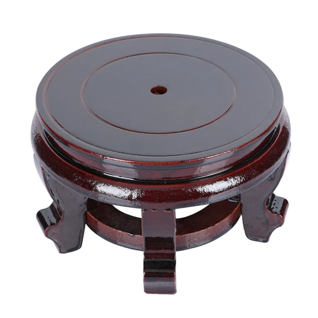 1pc Pratico Display in legno creativo Base Base Titolare per display Vaso Teiera