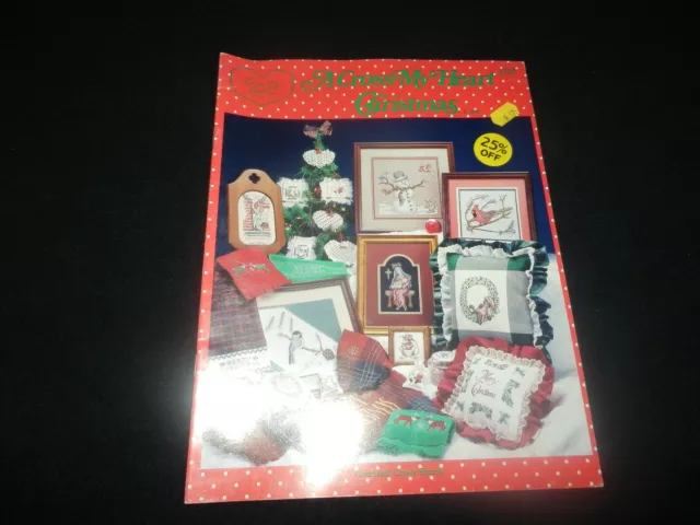 A Cross My Heart Christmas And Winter 19 Counted Cross Stitch Patterns CSB23 NEW