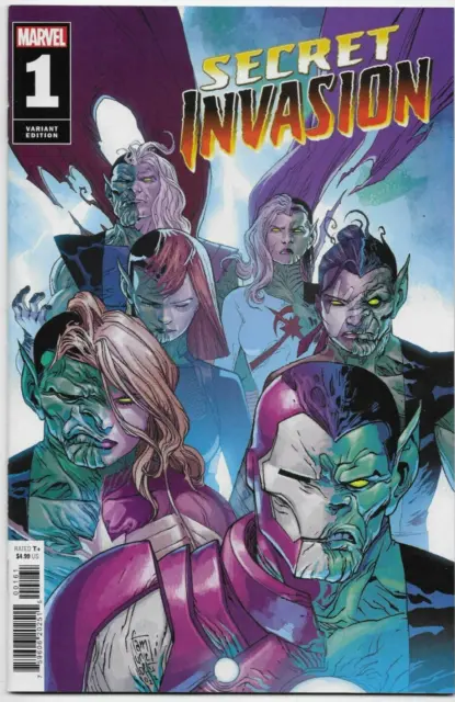 Secret Invasion #1 Marvel 2022 Giuseppe Camuncoli