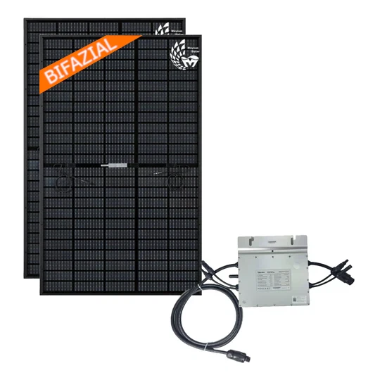 Sistema completo bifacial 800 sistema de techo planta de energía de balcón sistemas solares fotovoltaicos