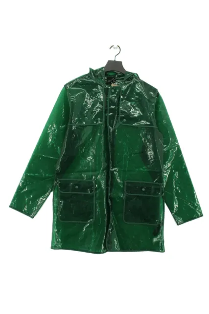 Asos Women's Coat UK 10 Green 100% Other Overcoat