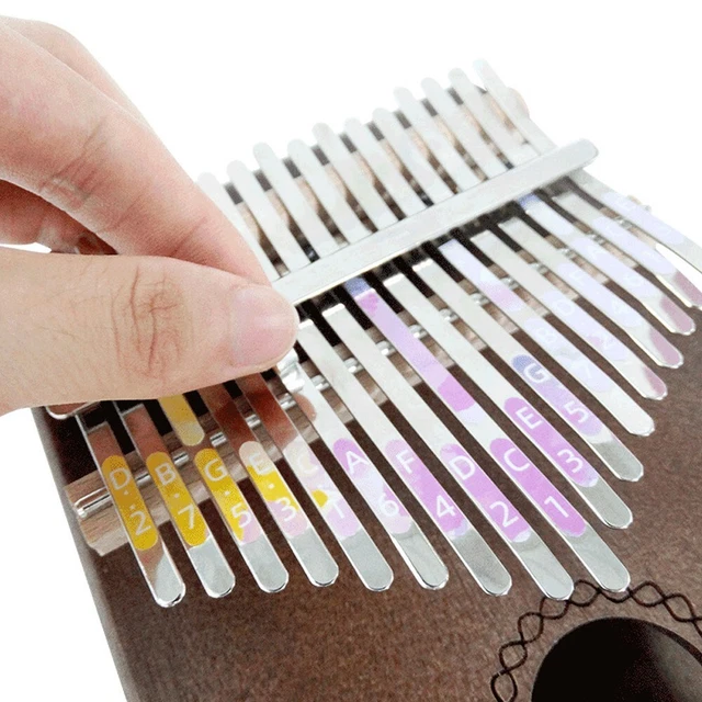 Kalimba Autocollant for Débutants Cadeau Learner Marque Neuf de Grande Qualité