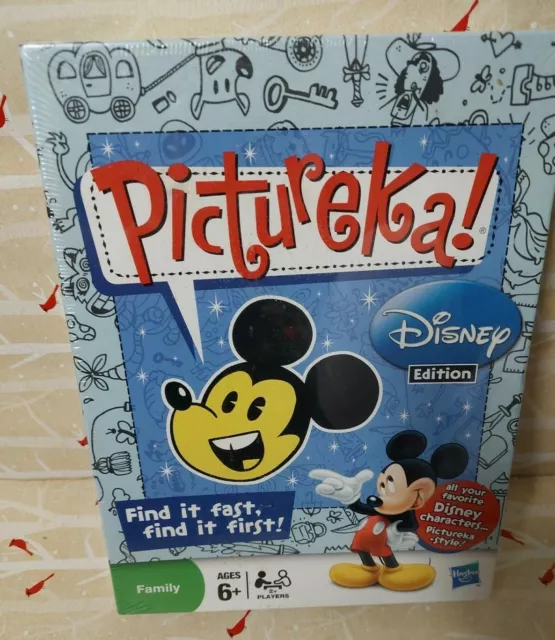 2009 Hasbro Pictureka! Disney Edition Game Brand New & Sealed