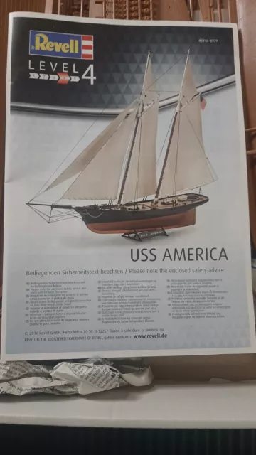 Revell 05416 U.S.S. America 1/56 05416 Hinweise beachten