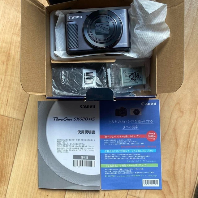 Canon Digital Camera Power Shot SX620 HS Black 25x Optical Zoom/Wi-Fi