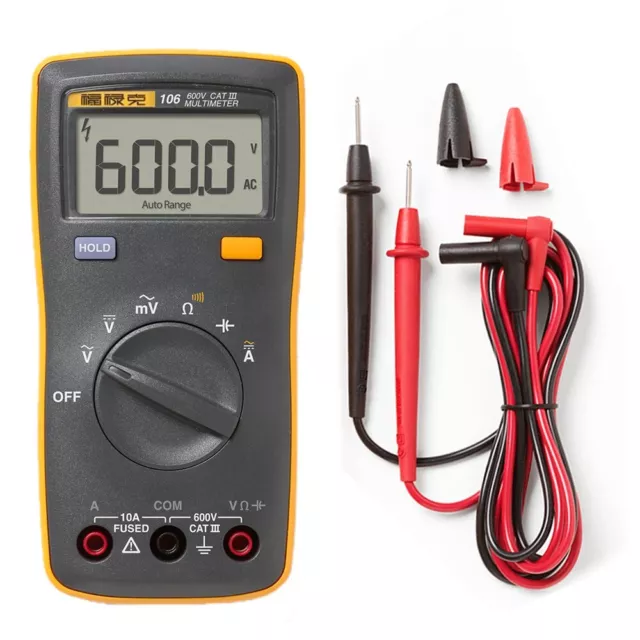 New Fluke 106 Handheld Digital Easily Carried mini Multimeter CAT III