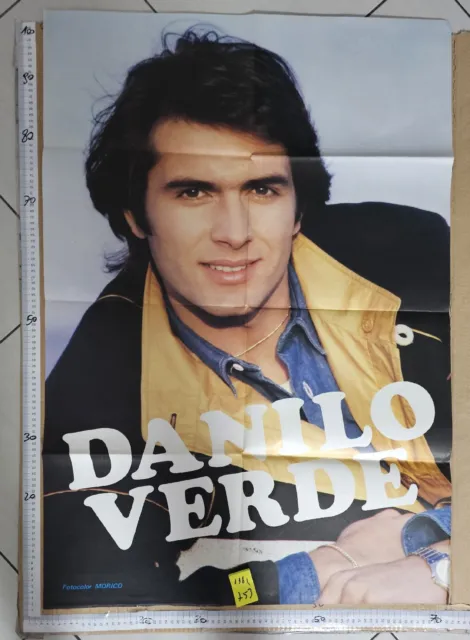 Manifesto Danilo Verde 1984 Cantante Musica