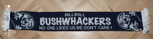 Ultras Hooligans Bushwhackers Millwall FC Football Scarf Bufanda Sciarpa