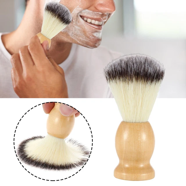 Barber Men's Shaving Brush Super Soft Facial Beard Cleaning for Men Dad