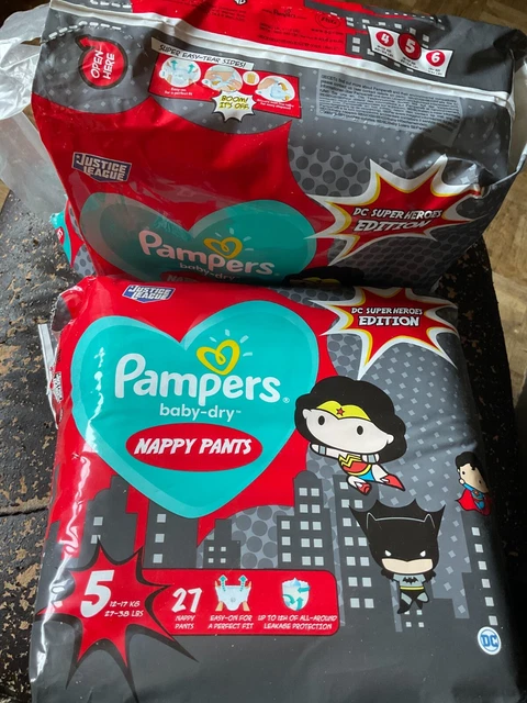 45 Couches-culottes Pampers 12/17 kg Taille 5
