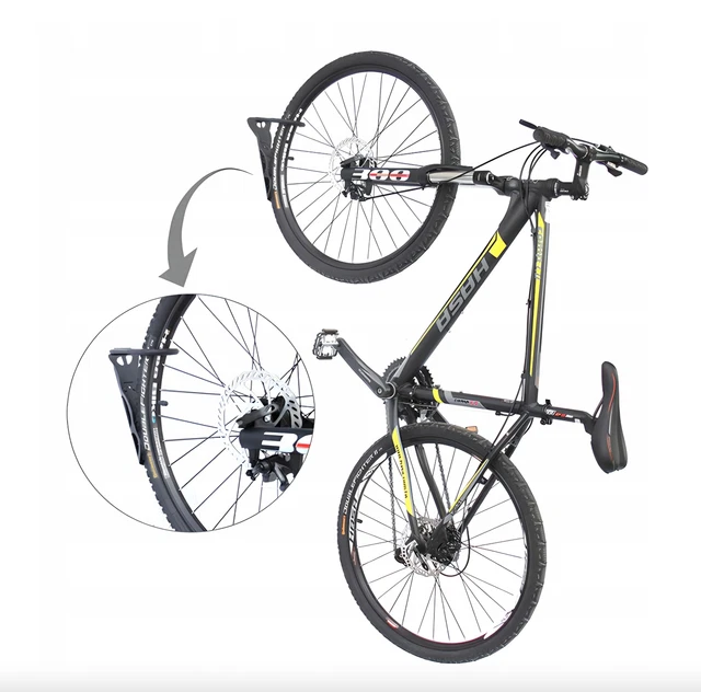 Bike Rack Wall Mounted Hanger Bicycle Hook Holder Storage Bracket 2