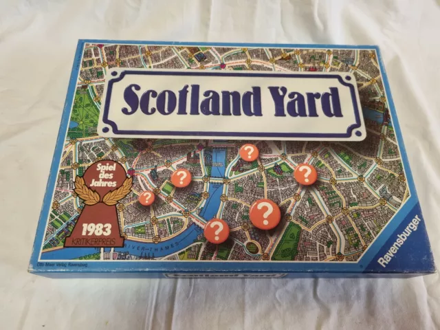 Scotland Yard Ravensburger Gioco da tavolo 1983 1 EDIZIONE