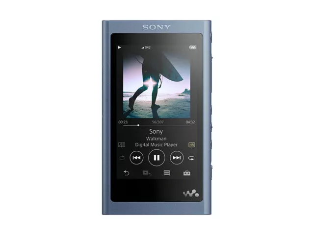 Sony Walkman NW-A55 Bleu 16GB Haut.-resist. Un Séries Bluetooth Non Limitter Ems 2