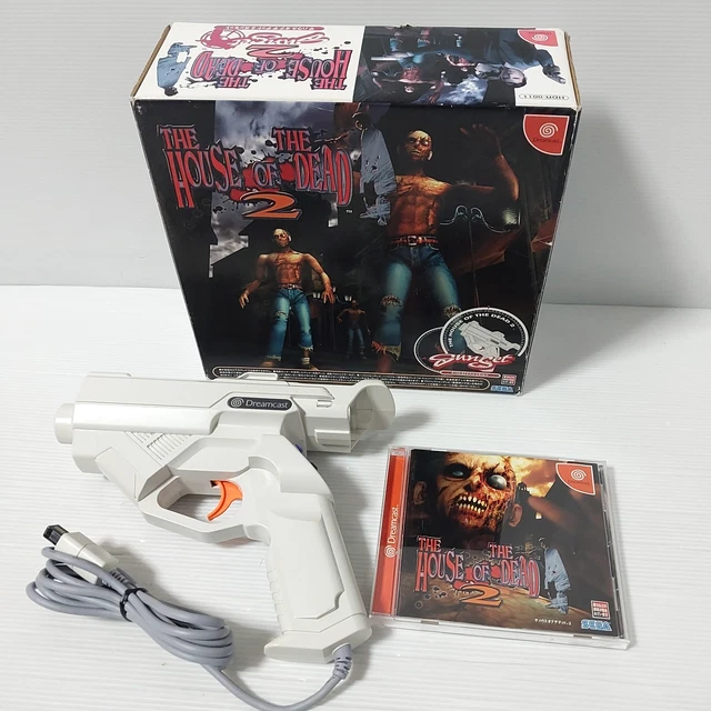 Pistolet Sega Dreamcast HKT-7800 Pour House Of The Dead 2 (uniquement TV CRT) - Occasion Testée