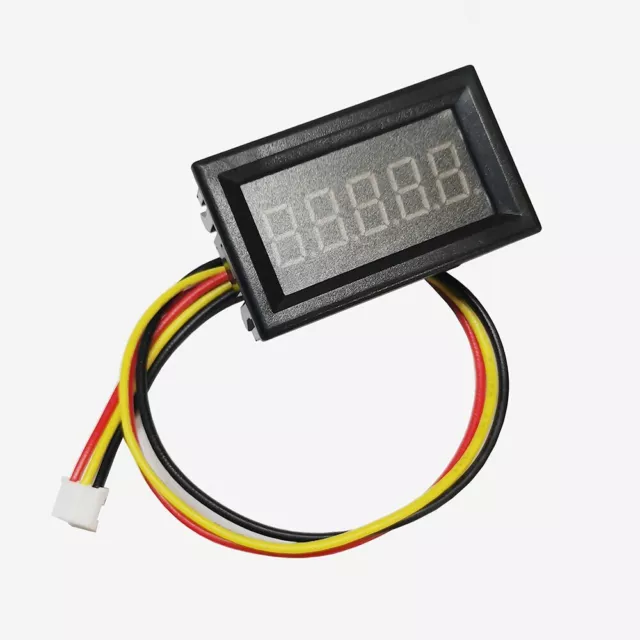 Digital LED Tachometer Gauge RPM Meter Speed Frequency Sensor f/ Brushless Motor