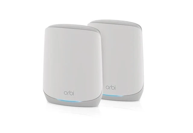 Netgear Orbi Rbk762s Tri-Band Ax5400 Wifi 6 Sistema Wifi rete domestica intera confezione da 3