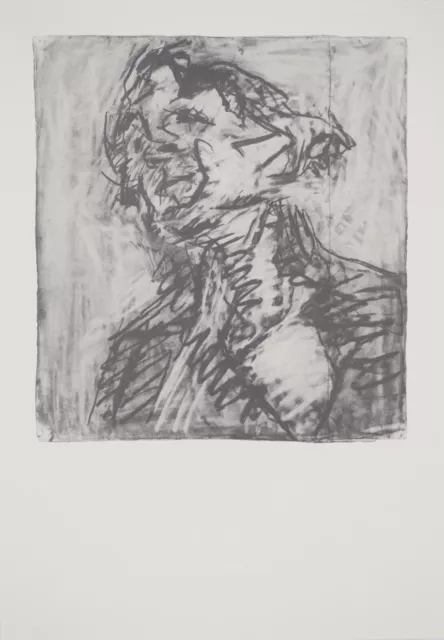 Frank Auerbach: Retrato De J. Y. M Fotograbado, 1992 2