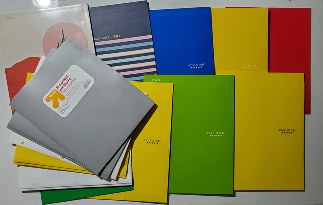 Mixed Lot Of Folders Total Of 15 Folders