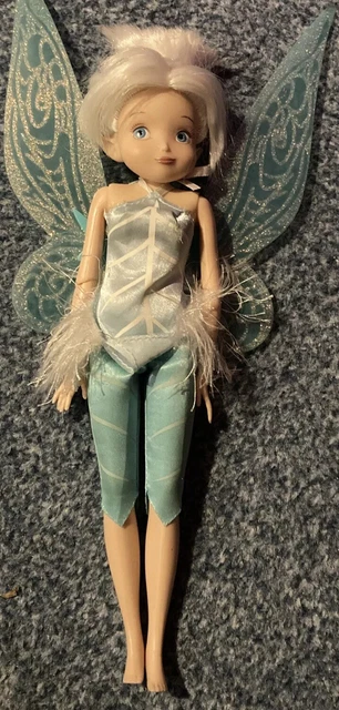 RARE Disney Pixie Fairies Doll Flutter Wings Periwinkle Tinkerbell Sister Snow