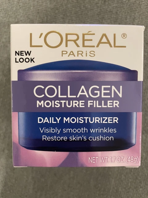 Loreal Paris Collagen Moisture Filler Daily Day/Night Cream-1.7oz NIB