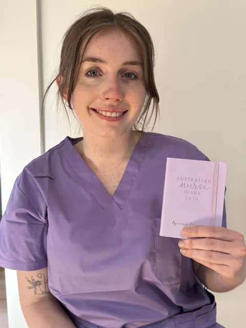 2024 Pocket Australian Nurse Diary - Lilac