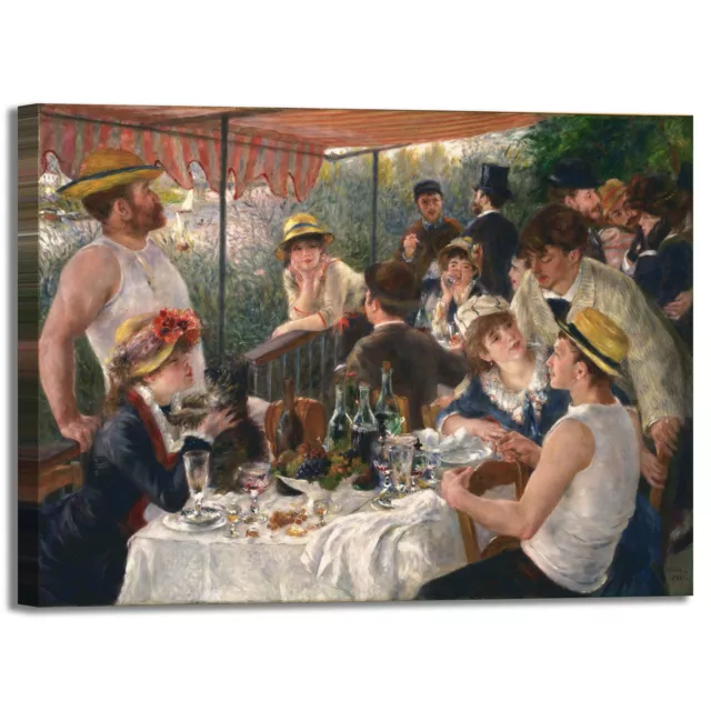 Renoir colazione dei canottieri quadro stampa tela dipinto telaio arredo casa