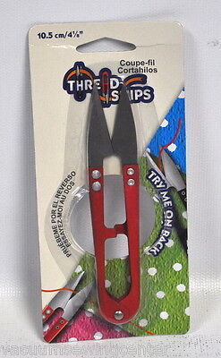 10.5cm Rojo Metal Thread Snips B4801