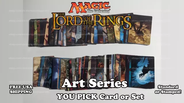 Magic Lord of the Rings Complete Art Card Series YOU CHOOSE card or SET MTG LOTR