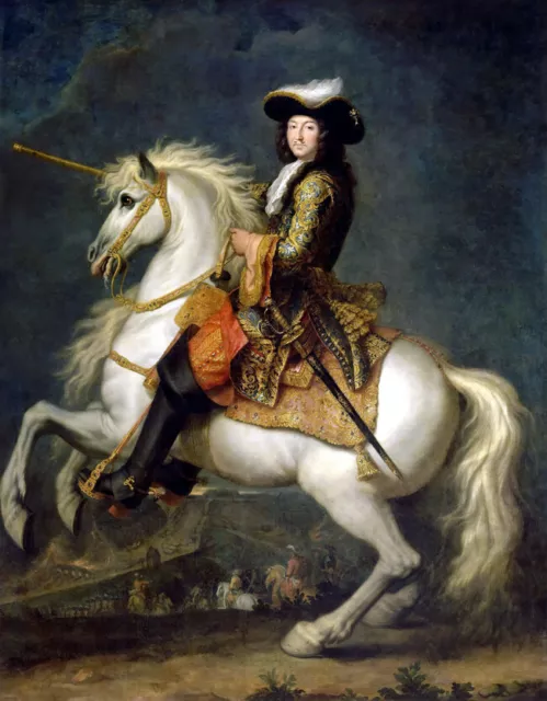 Art Louis XIV oil painting Wall Art HD Giclee Printed on canvas