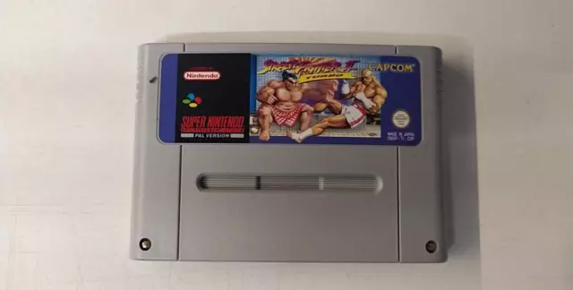 SNES Street Fighter 2 II Turbo - per Super Nintendo - PAL ESP