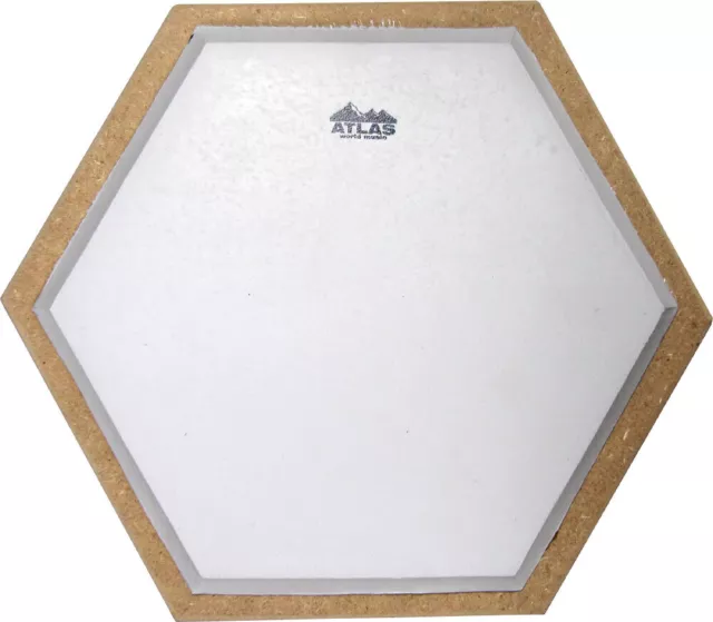 Atlas Hexagonal Práctica Tambor Libreta. 17.5cm Mesa De Hobgoblin Música