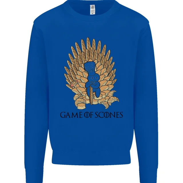 Felpa da uomo Game of Scones Funny Movie Parody GOT 10