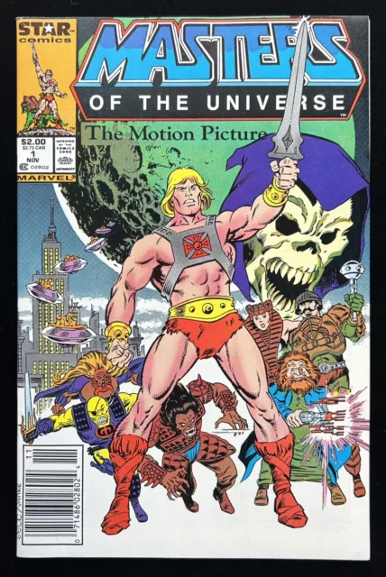 Masters Of The Universe: Motion Picture #1 (1987) Newsstand NM (9.4) Condition