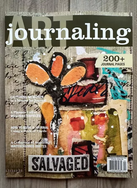 ART JOURNALING 200+ Journal Pages Jan Feb Mar 2024 Volume 16 Issue 1 MEMORIES