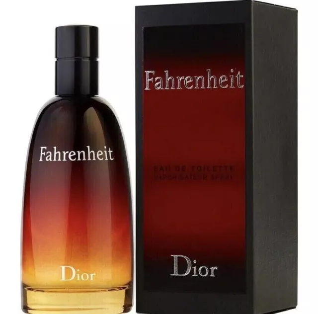 Fahrenheit by Christian Dior Cologne 3.4 oz EDT Spray for Men New With Box US