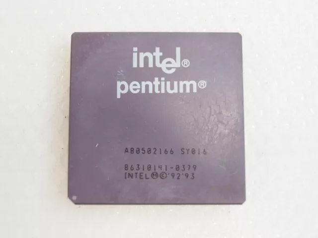 Intel Pentium SY016 A80502166 166Mhz Processor CPU