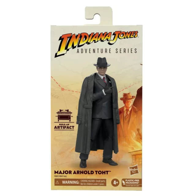 Indiana Jones Adventure Series Raiders of the Lost Ark Arnold Toht 6" Figure