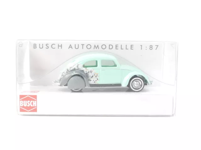 Busch H0 52963 modellino auto hippie VW Maggiolino finestrino ovale 1:89 E605